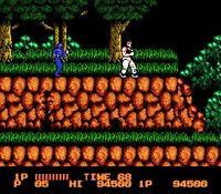 une photo d'Ã©cran de Bad Dudes VS Dragon Ninja sur Nintendo Nes